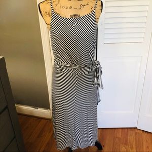 Ann Taylor Striped Jersey dress